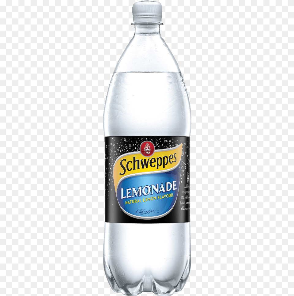 If The Instructions Say To Add 4 13 Cans Of Water Schweppes Lemonade 125 Litre, Bottle, Water Bottle, Beverage, Mineral Water Free Png Download