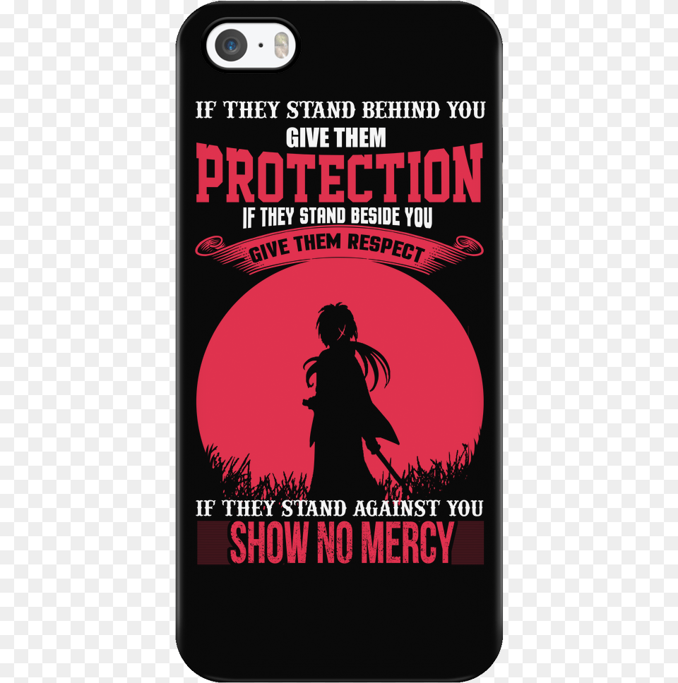 If They Stand Against You Show No Mercy Rurouni Kenshin Iphone Case, Publication, Book, Adult, Phone Png