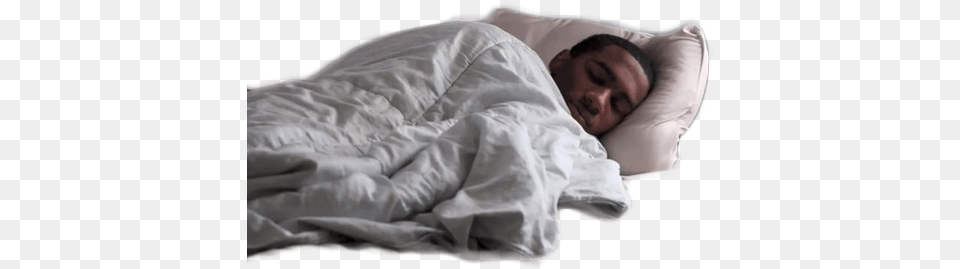 If U Love Lil B I Love U Even If U Don39t I Still Sleep Knowing My Ex Is Out There Fucking Up Someone, Blanket, Person, Sleeping, Adult Png Image