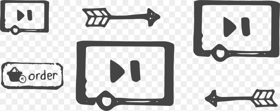 If You Are Building An Online Store With Hand Drawn, Stencil, Symbol, Weapon Free Transparent Png