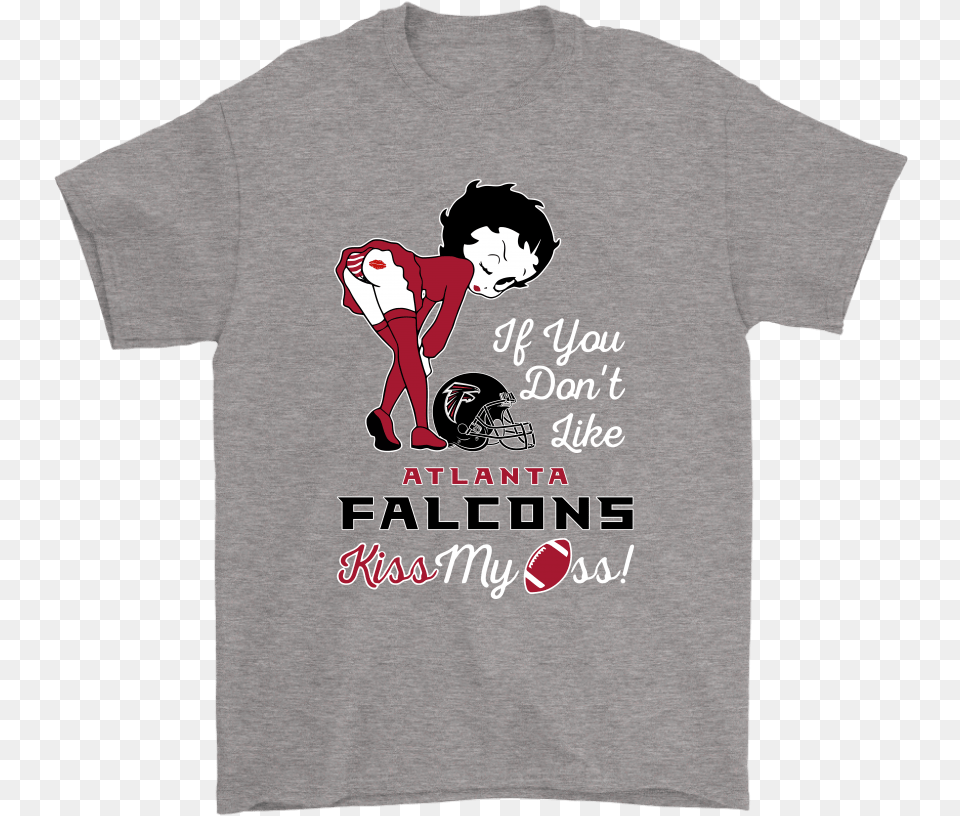 If You Don T Like Atlanta Falcons Kiss My Ass Betty Betty Boop Winnie The Pooh Shirt, Clothing, T-shirt, Boy, Child Free Png