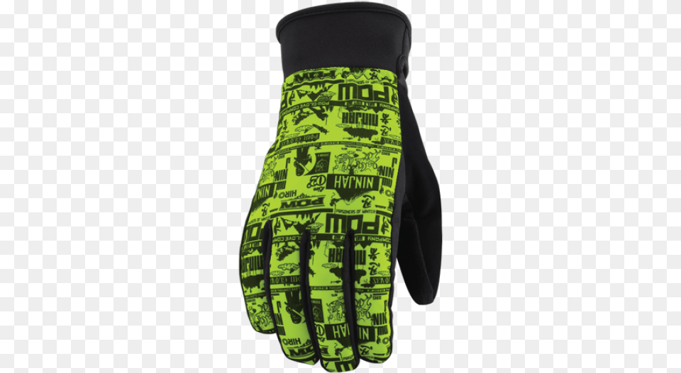 If You Find Yourself In A Dark Alley With A Samurai Pow Gloves Ninjah Glove Yellow M, Clothing, Baseball, Baseball Glove, Sport Free Png