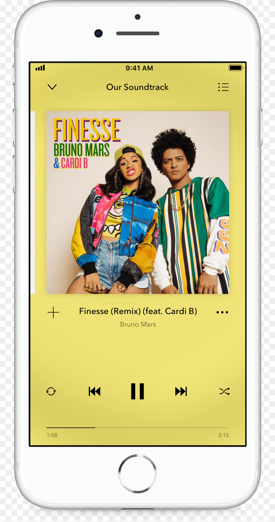 If You Have Ever Been Curious About Which Songs Define Cardi B Bruno Mars Finesse Mp3 Download, Phone, Mobile Phone, Electronics, Adult Free Transparent Png