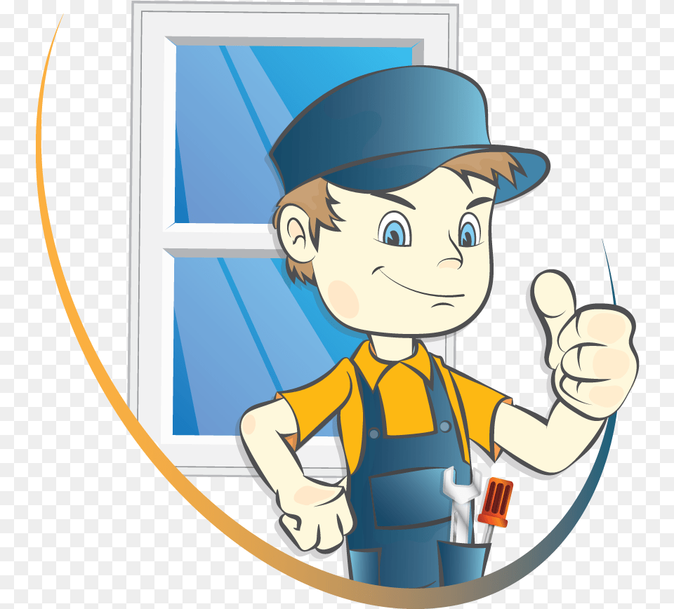 If You Have Misty Or Broken Windows Locks Handles Man Fitting Window Cartoon, Photography, Cleaning, Person, Baby Png