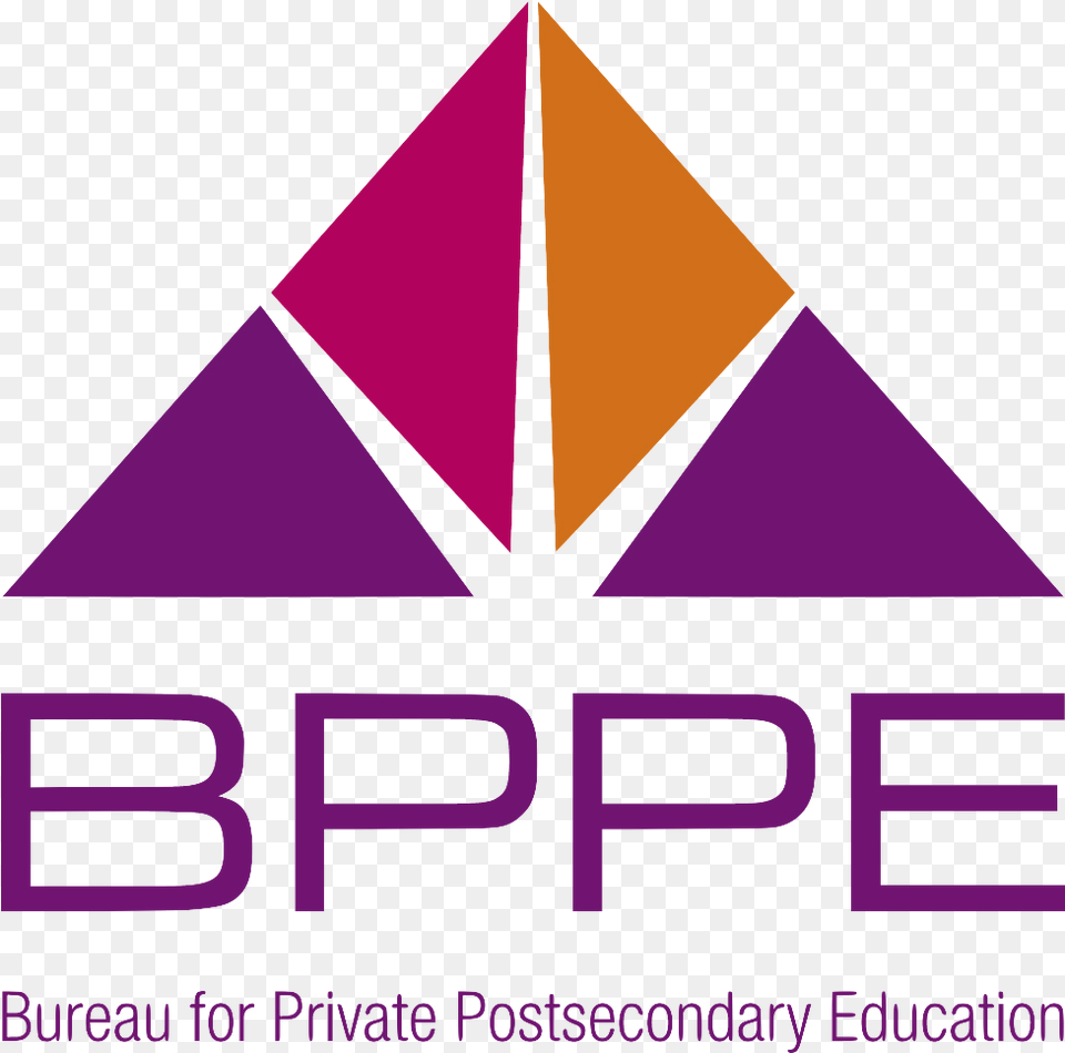 If You Know This Is The Path You Wish To Take Sign Bureau For Private Postsecondary Education, Triangle, Purple, Toy Free Png Download