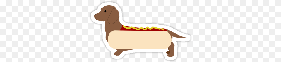 If You Like A Design But Want A Different Background Weiner Dog Stickers, Food, Hot Dog, Smoke Pipe Free Png