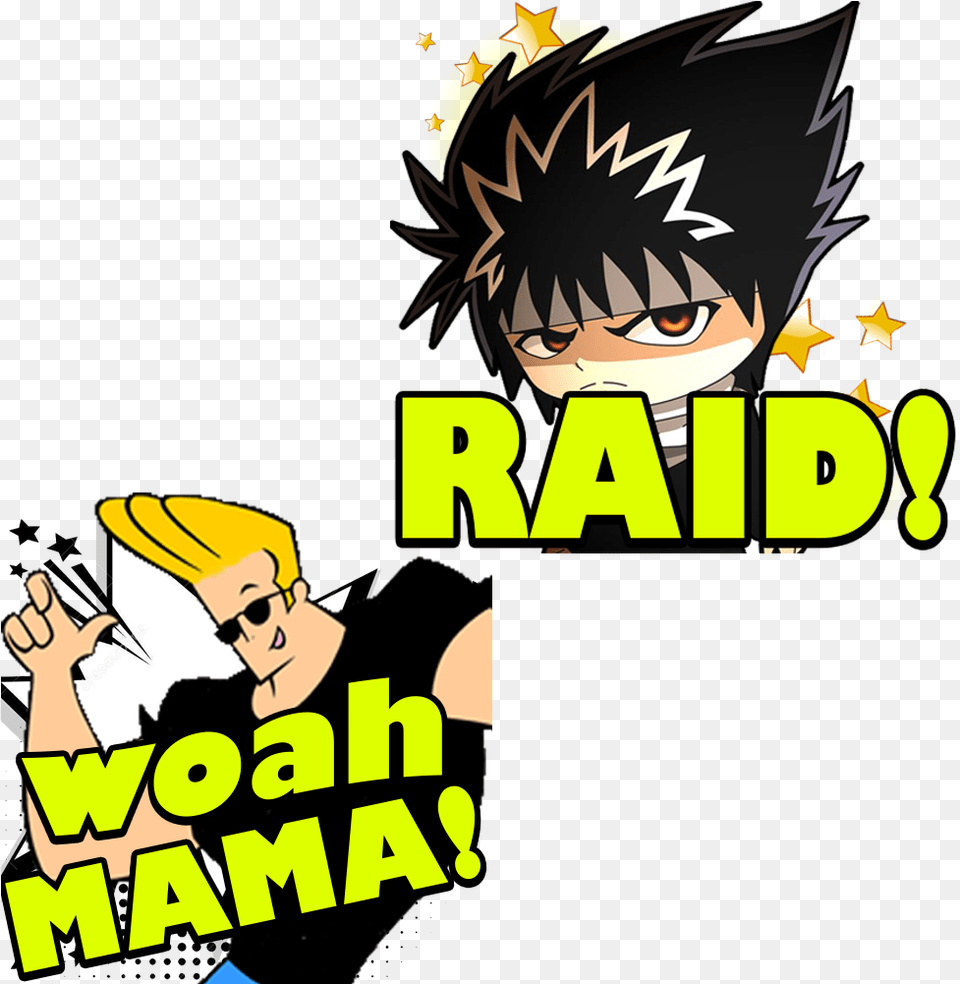 If You Like The Emotes And Want One Custom Made I Johnny Johnny Bravo, Book, Comics, Publication, Adult Free Png Download