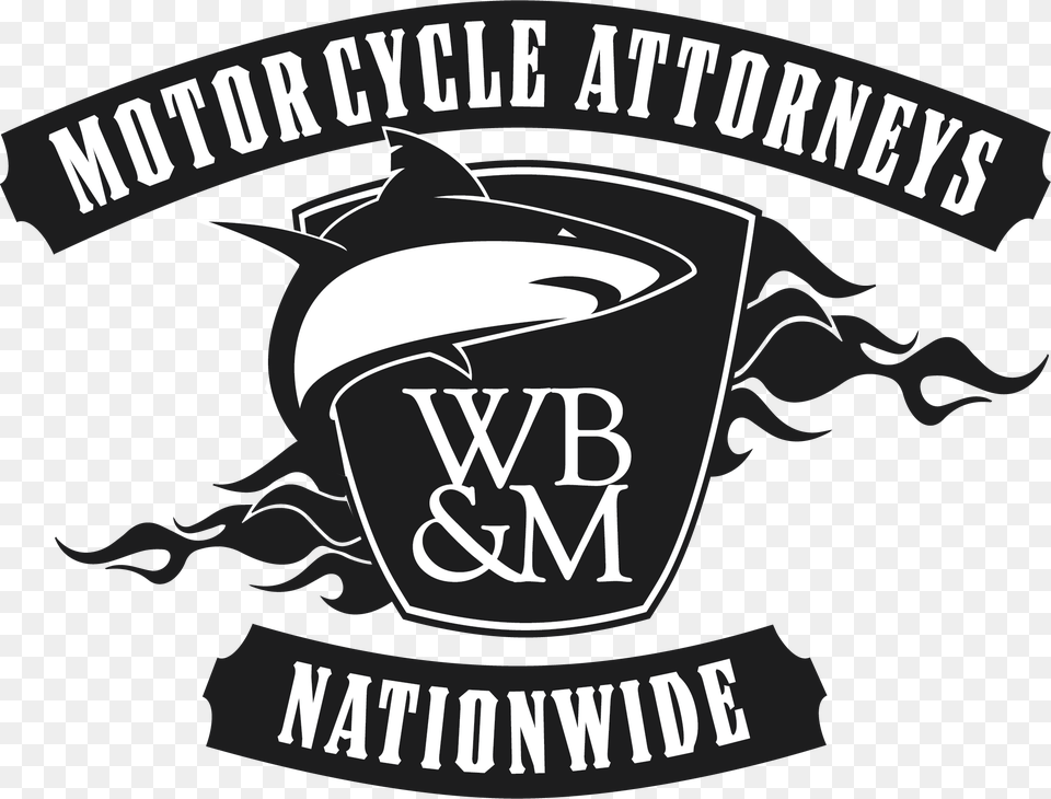 If You Were Injured In A Motorcycle Accident Call Illustration, Stencil, Logo Png Image