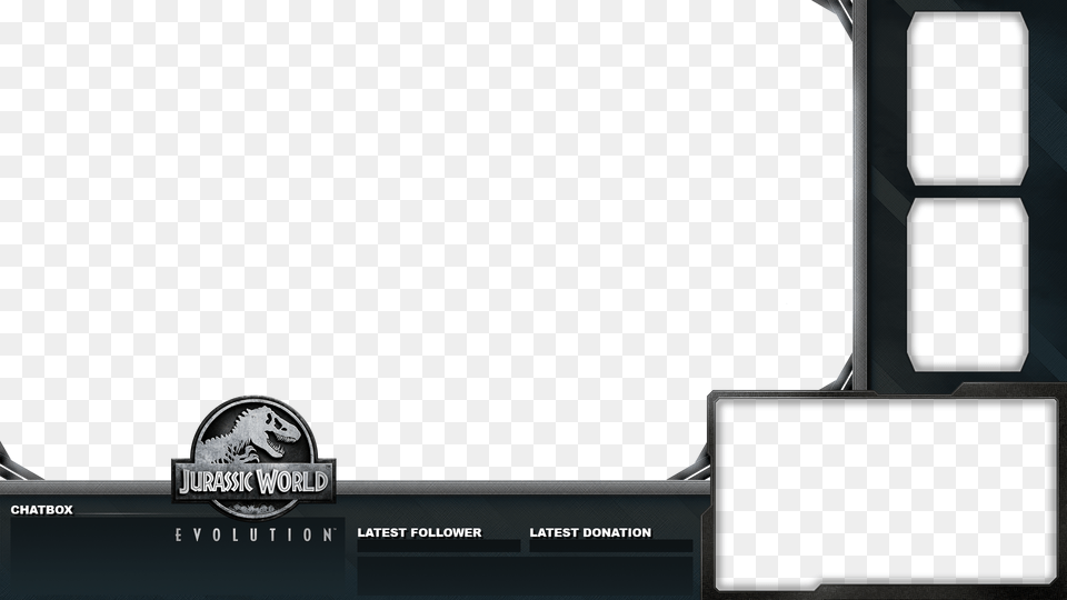 If You39re Interested In How To Use This Jurassic World Fortnite Stream Overlay, Electronics, Screen, Computer Hardware, Hardware Free Transparent Png