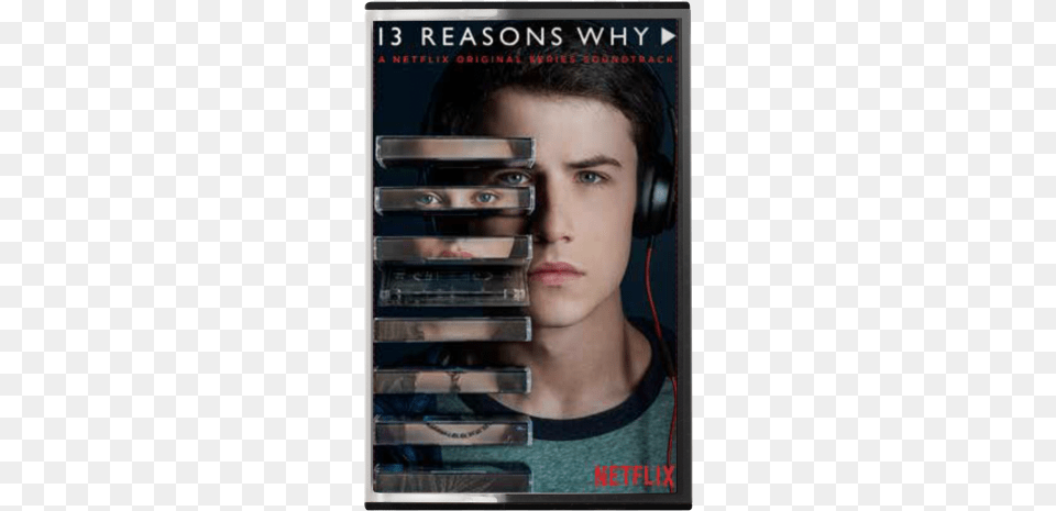 If You39re Listening You39re Too Late 13 Reasons Why 13 Reasons Why Soundtrack Cassette, Head, Person, Face, Boy Free Png Download