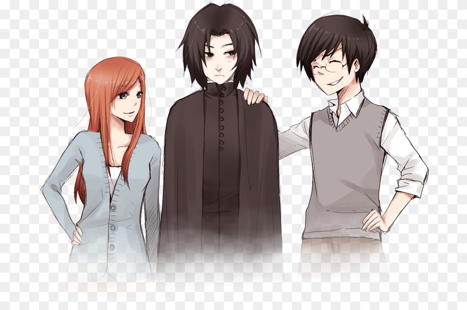 If You39ve Read My Other Posts About Snape And The Marauders Severus Snape And Lily Potter Anime, Adult, Book, Comics, Female Png