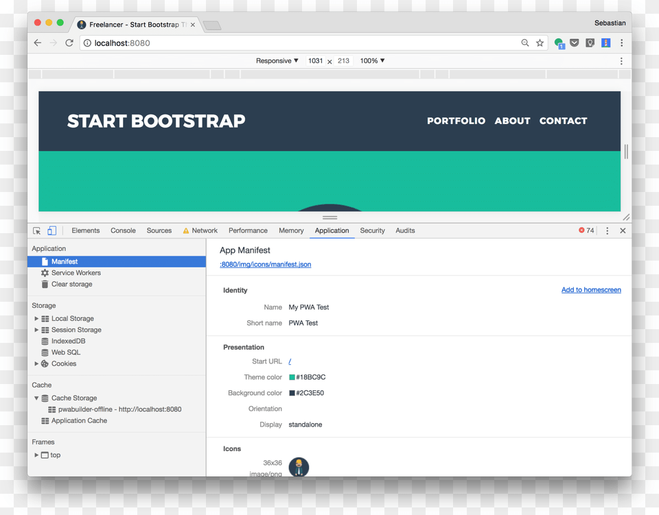 If Your App Manifest Is In The Right Format This View, File, Webpage Png
