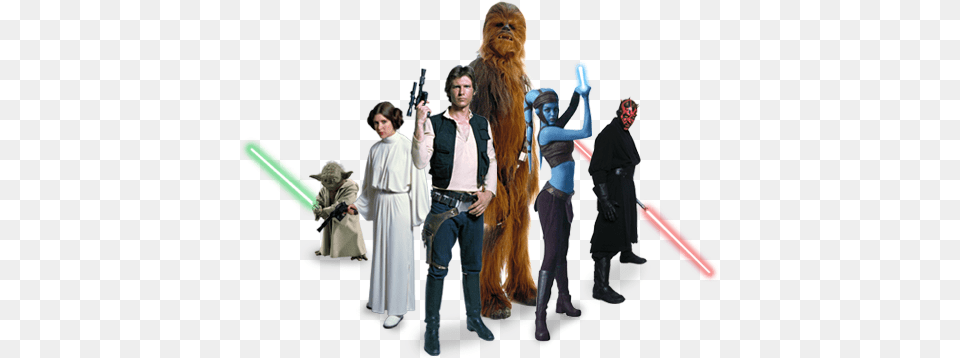 If Youre A Real Geek You Have To Like Star Wars May The Force Be, Clothing, Coat, Costume, Person Png Image