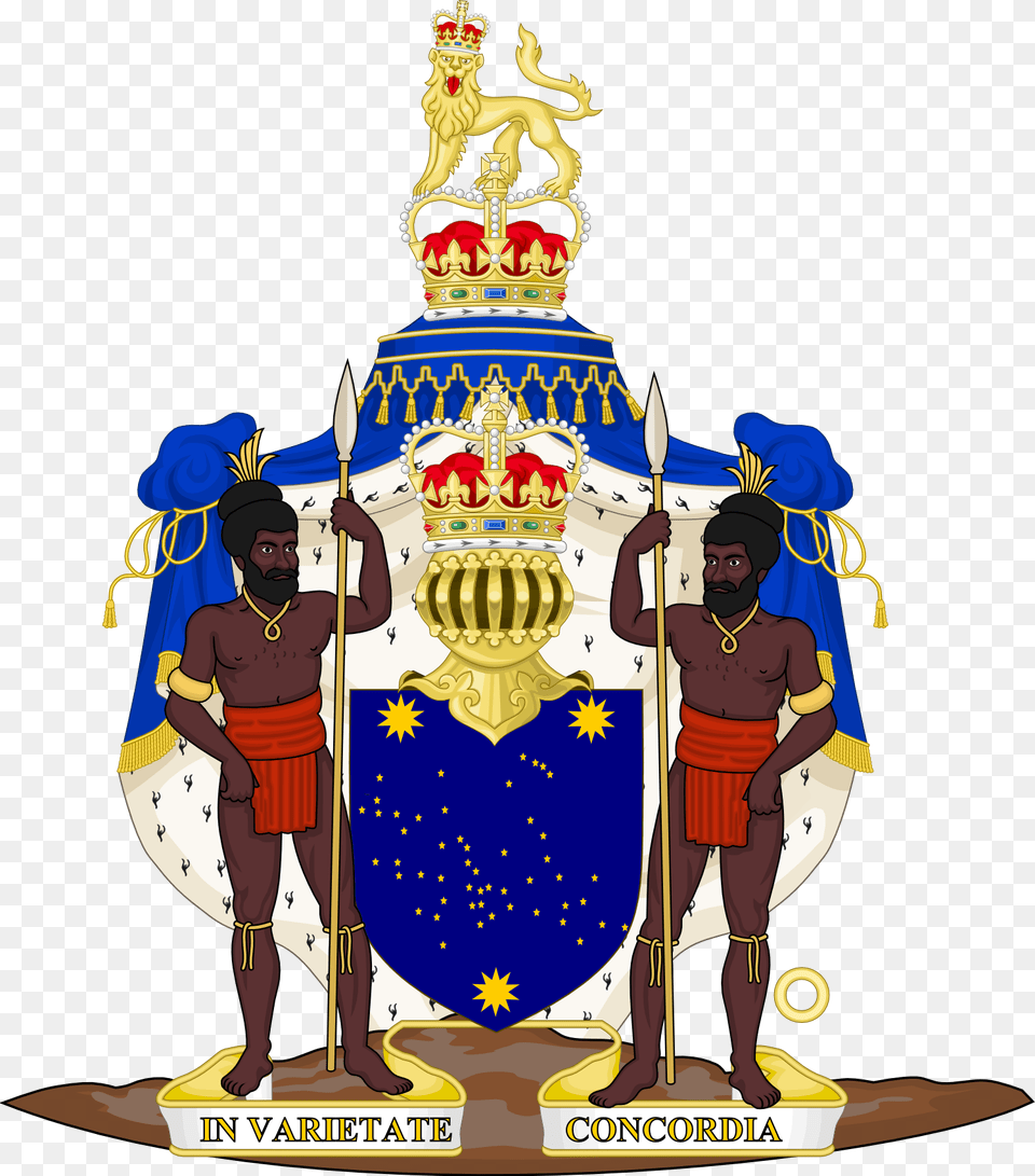 Iff Polynesia Coat Of Arms Alternate British Coat Of Arms, Adult, Male, Man, Person Free Transparent Png