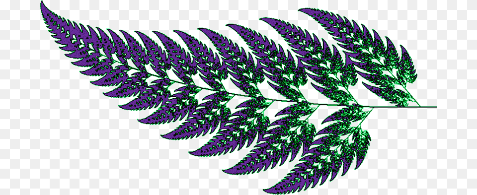 Ifs Can Be Seen As A More General Way To Perform Koch Fern Leaf, Plant, Pattern Png