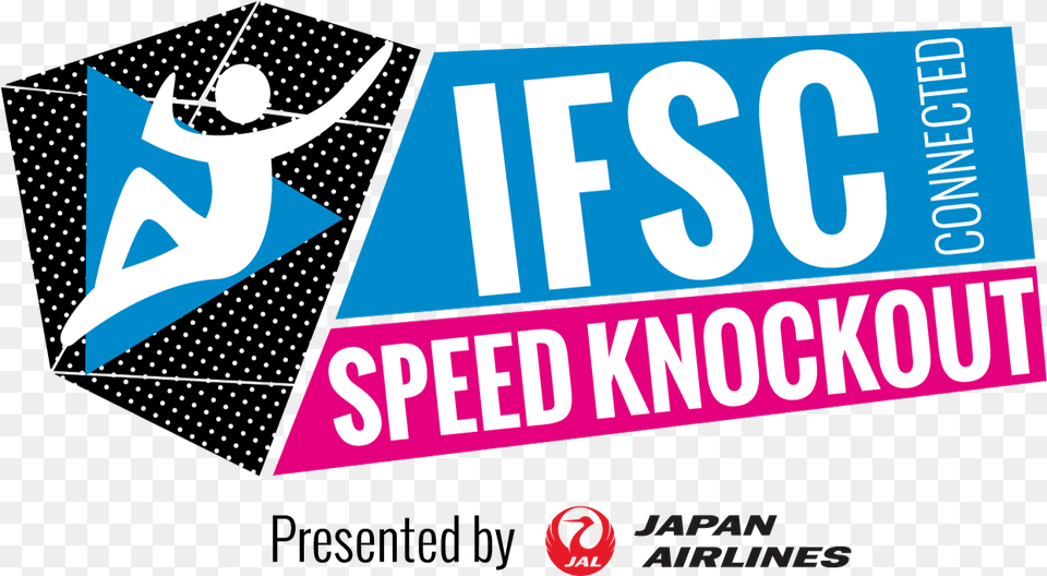 Ifsc Connected Speed Knockout To Stream Ifsc Climbing, Advertisement, Logo, Poster, License Plate Png