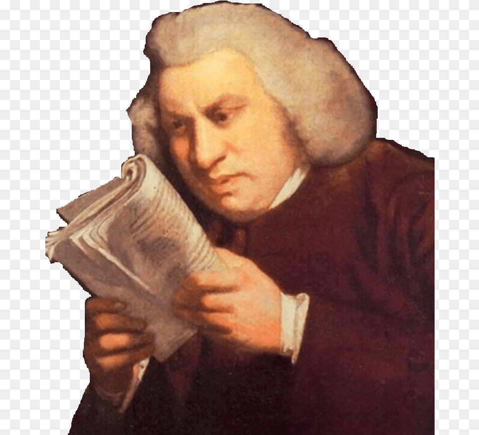 Ifunny Samuel Johnson Dictionary, Art, Baby, Painting, Person Png Image