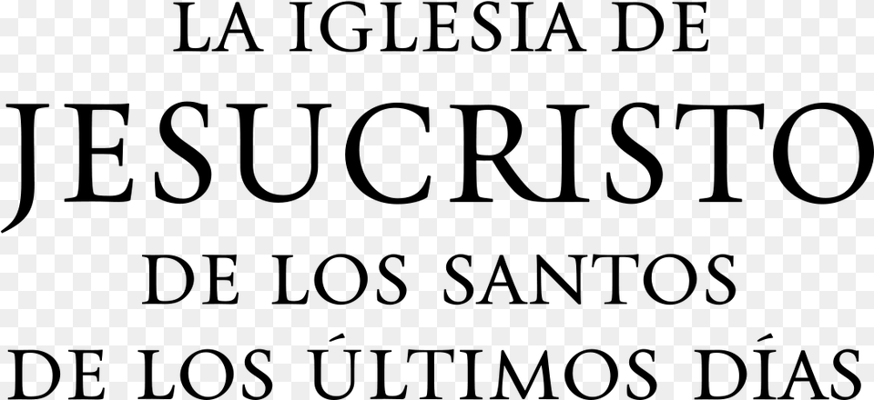 Iglesia De Jesucristo Delos Santos Delos Ultimos Dias, Gray Png Image