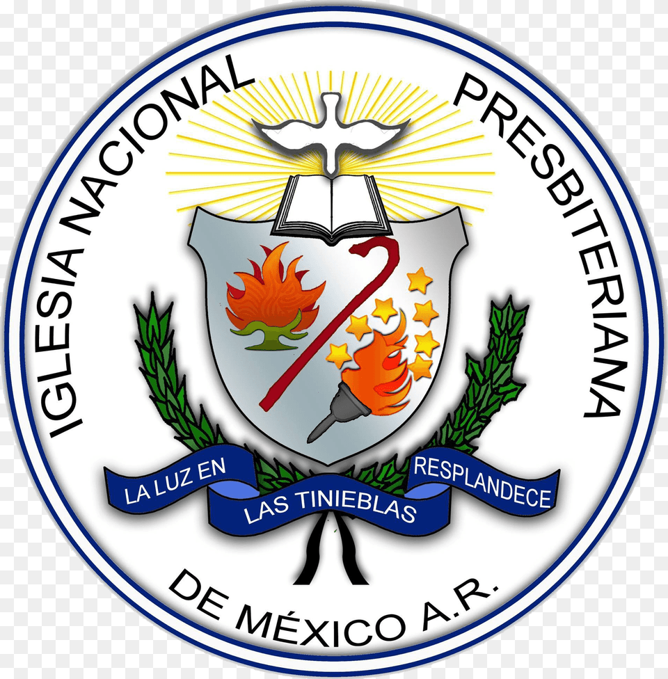 Iglesia Nacional Presbiteriana Logo 3 By Mark National Presbyterian Church In Mexico, Emblem, Symbol, Badge Free Png