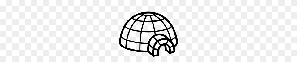 Igloo, Gray Png