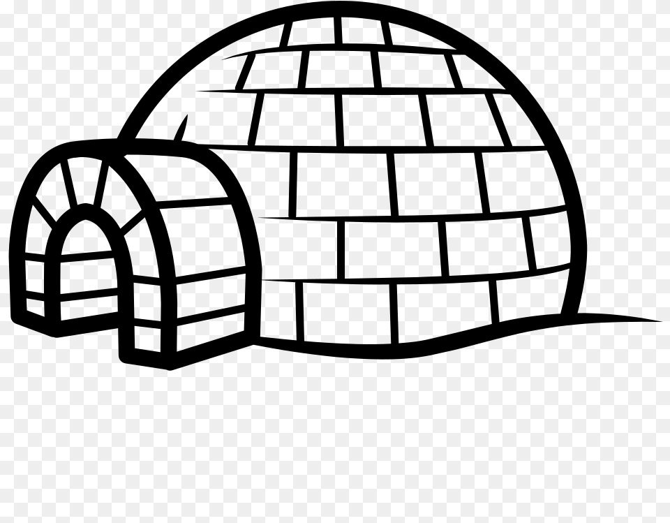 Igloo, Gray Png Image