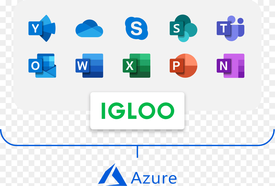 Igloo Integrates With The Office365 Suite Microsoft Office, Text Free Transparent Png