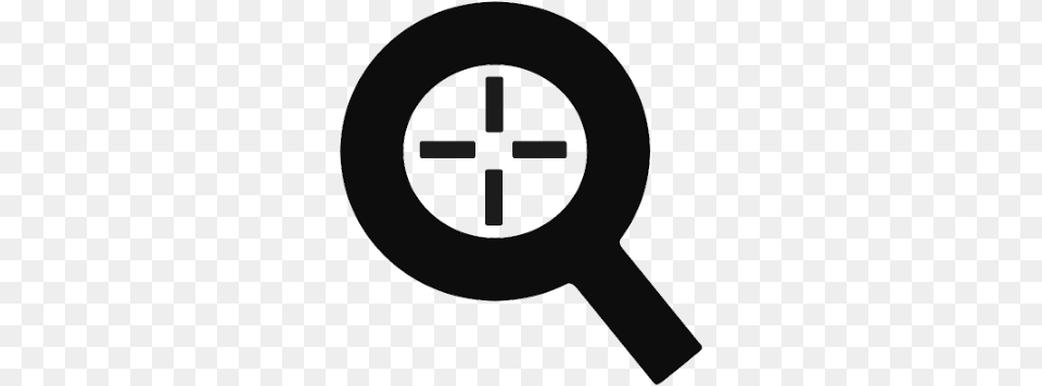 Igquast Cross, Symbol, Disk, Magnifying Free Png