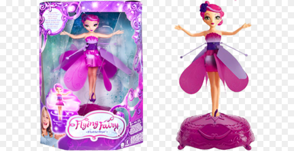 Igrushka Letayushaya Feya S Podstavkoj Flutterbye Flying Fairy Doll, Barbie, Figurine, Toy, Female Free Png Download