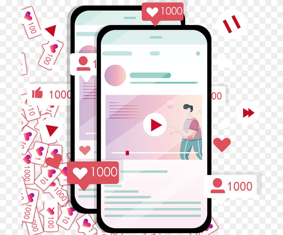 Igtv Likes Clip Art, Person Free Transparent Png