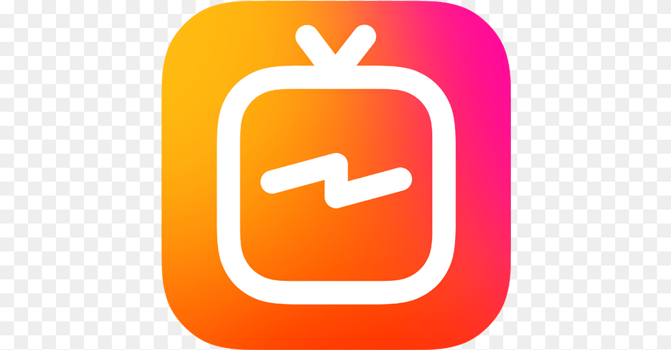 Igtv Logo Icon Amp Svg Ig Tv Logo, Bag, Food, Ketchup Free Transparent Png