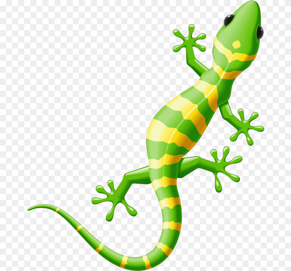 Iguana Clipart Yellow Spotted Lizard Gecko Clipart, Animal, Reptile, Dinosaur, Green Lizard Free Transparent Png