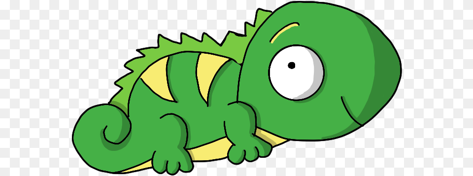 Iguana Dibujo 1 Cartoon Iguana, Animal, Lizard, Reptile, Green Lizard Png Image