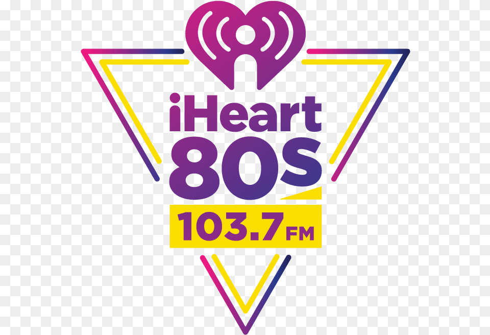 Iheart 80s Big Iheartradio, Light, Symbol, Logo Free Png Download