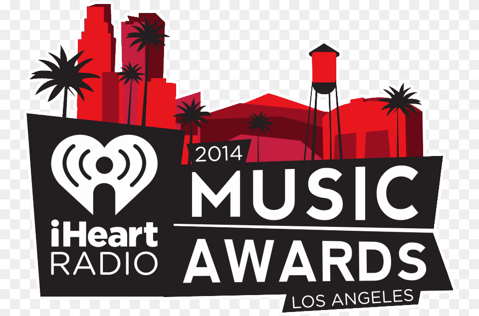 Iheartradio Music Awards 2014 Logo Iheartradio, Advertisement, Poster, Sticker, Dynamite Png Image