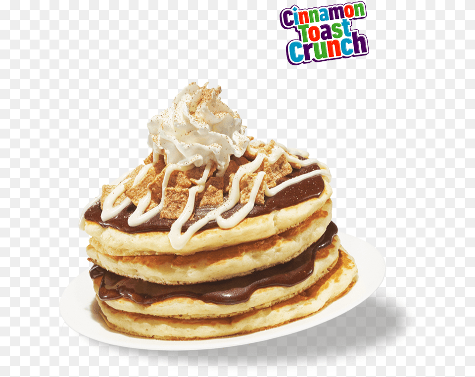 Ihop Breakfast Lunch Dinner Ihop Cinnamon Toast Crunch Pancakes, Bread, Food, Pancake, Burger Free Transparent Png