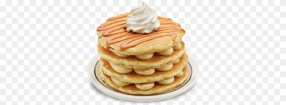 Ihop Pancakes Buttercream, Bread, Food, Pancake, Cream Png