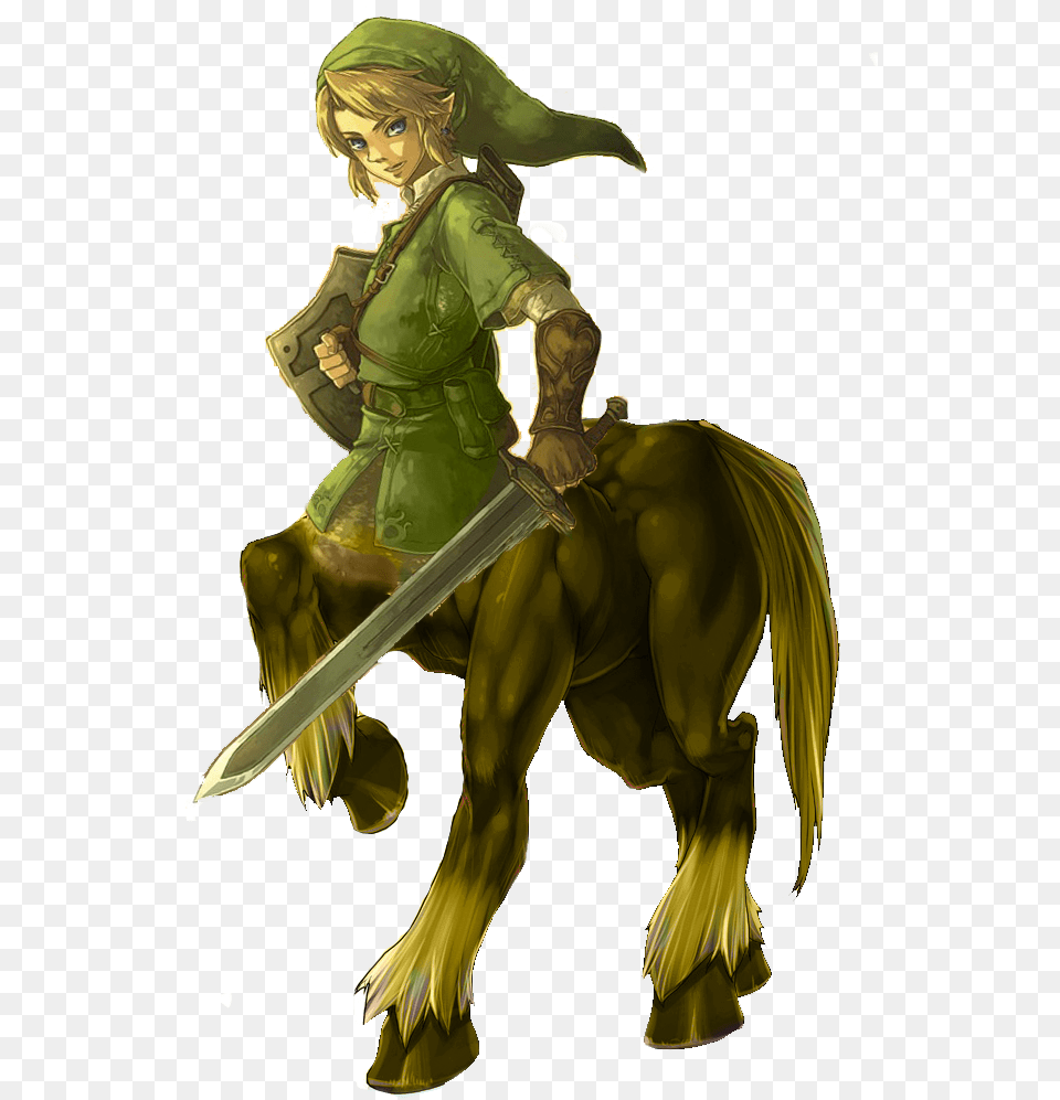 Ii The Adventure Of Centaur Link Legend Of Zelda, Weapon, Bronze, Sword, Adult Png