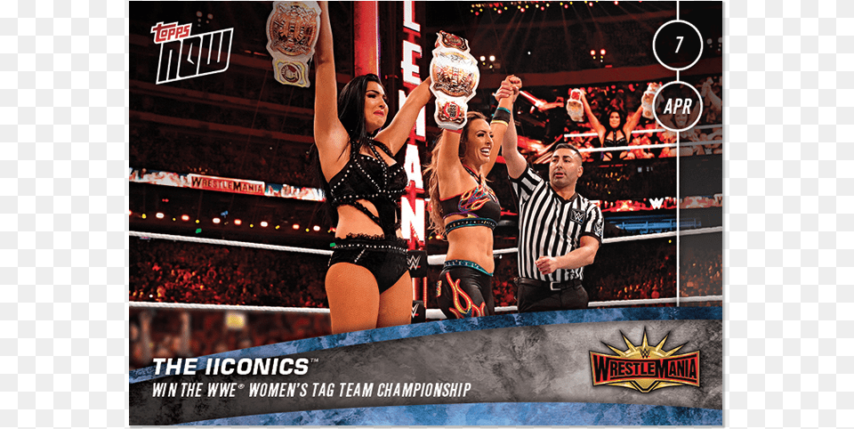 Iiconics Win Tag Titles, Adult, Female, Person, Woman Png Image