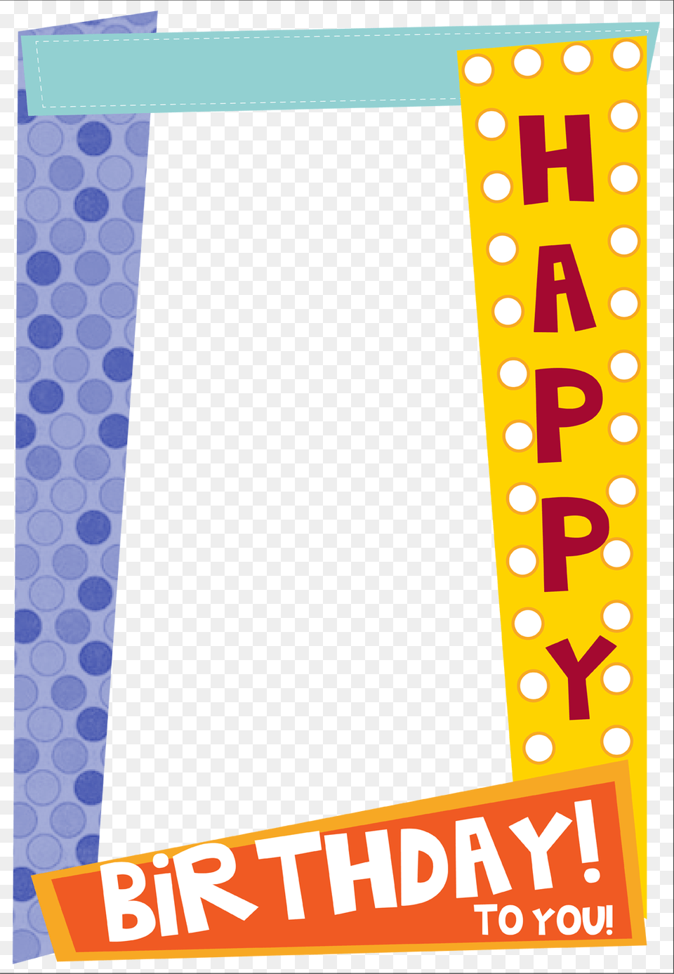 Iiiii Happy Birthday Birthday Picture Frame For Men, Text Free Transparent Png