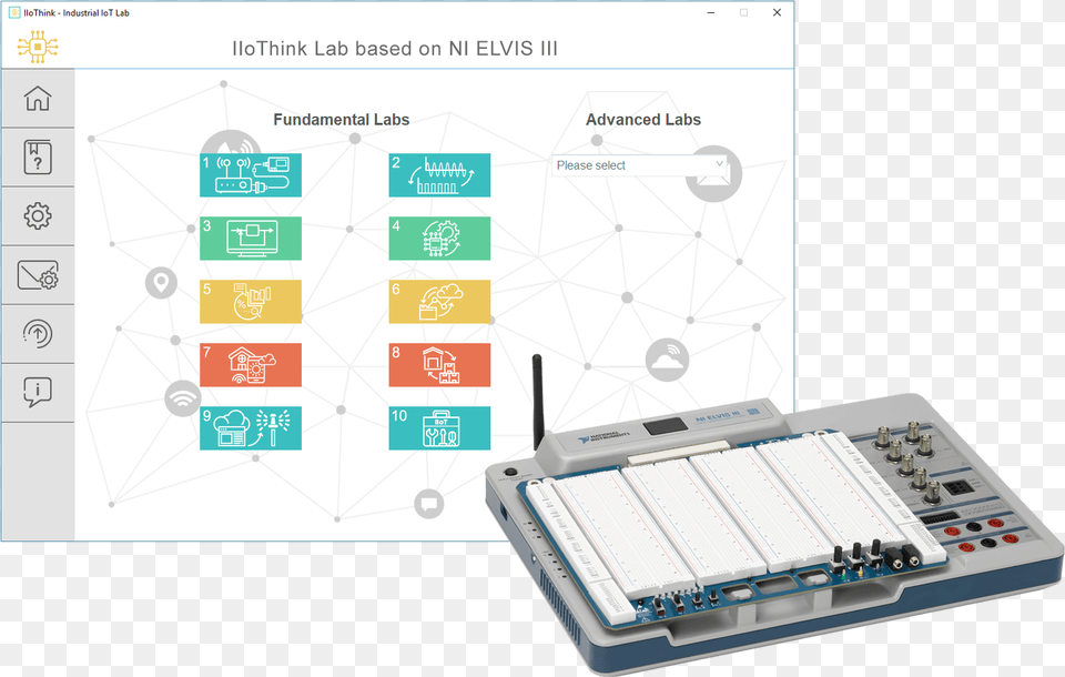 Iiothink Lab Based Screenshot, Electronics, Hardware Free Png Download