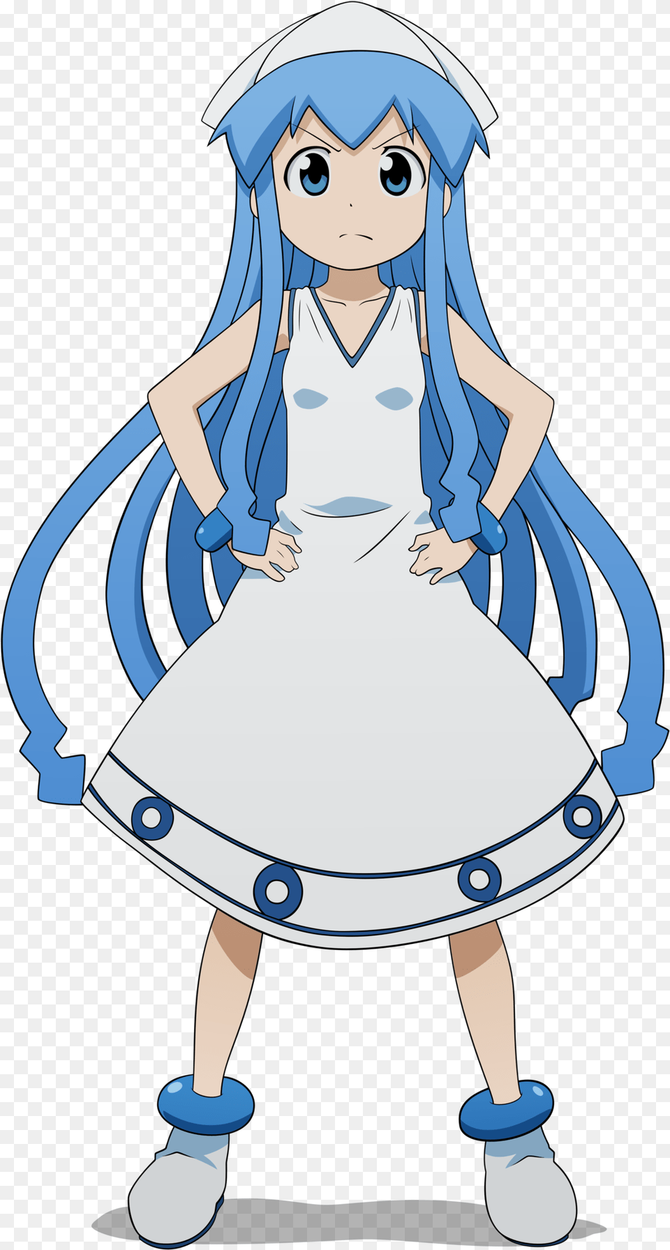 Ikamusume Aka Squid Girl My Recent Anime Adventure Squid Girl, Book, Comics, Publication, Person Free Transparent Png