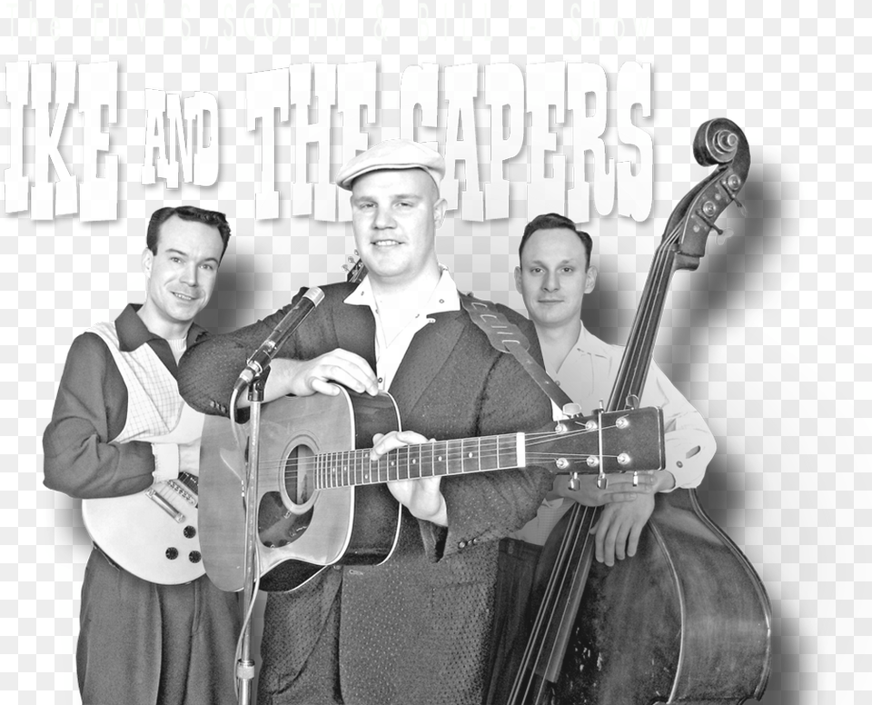 Ike And The Capers, Adult, Musical Instrument, Man, Male Png Image