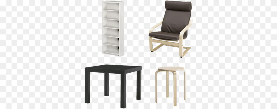 Ikea Furniture Ikea Poang Chair, Table Png