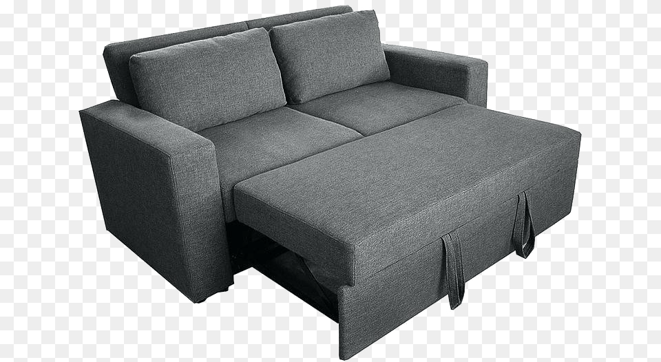 Ikea Gray Pull Out Couch, Furniture, Chair, Armchair Free Png