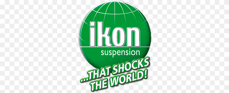 Ikon Suspension Vertical, Green, Sphere, Logo, Advertisement Free Png Download
