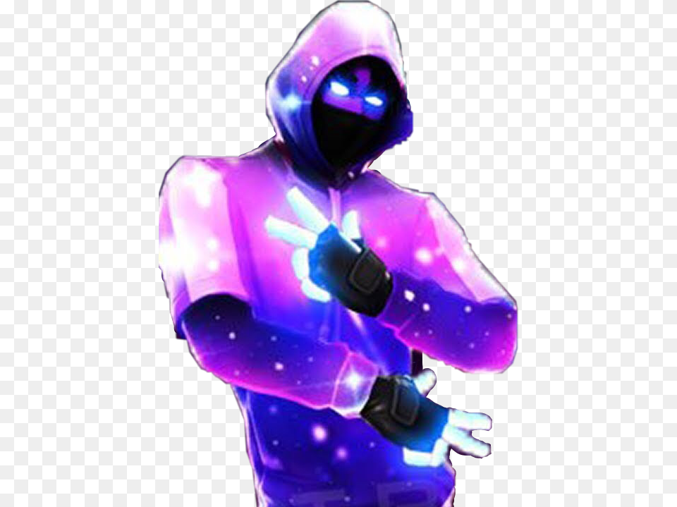 Ikonikfortnitegalaxy Ikonikgalaxygalaxy Skinpngtransparent Ikonik Skin And Galaxy Skin, Purple, Clothing, Coat, Baby Free Png