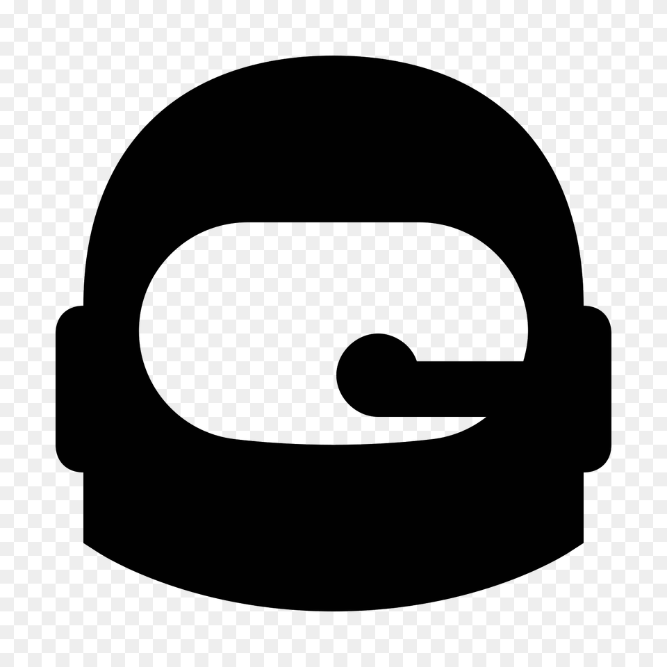 Ikonka Astronaut Helmet, Gray Free Png Download