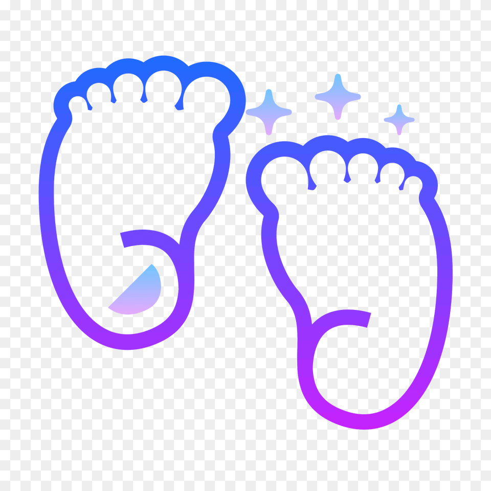 Ikonka Baby Feet, Footprint, Head, Person Free Transparent Png