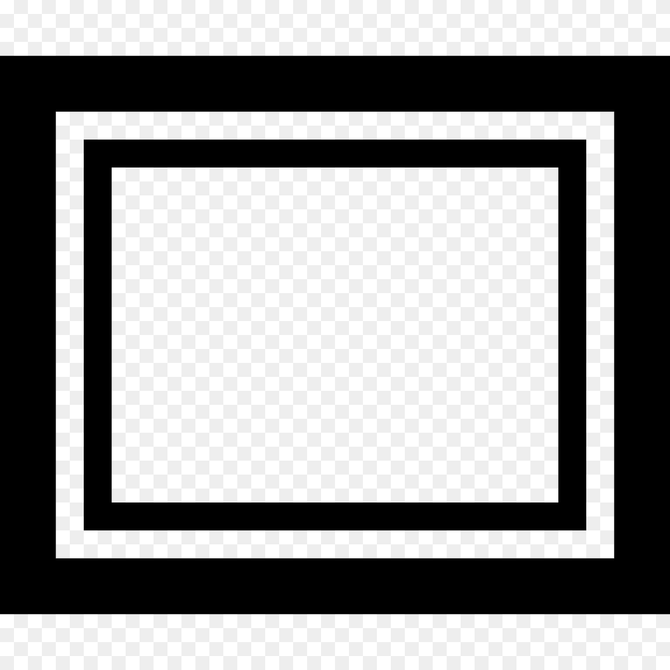 Ikonka Frame, Gray Free Png