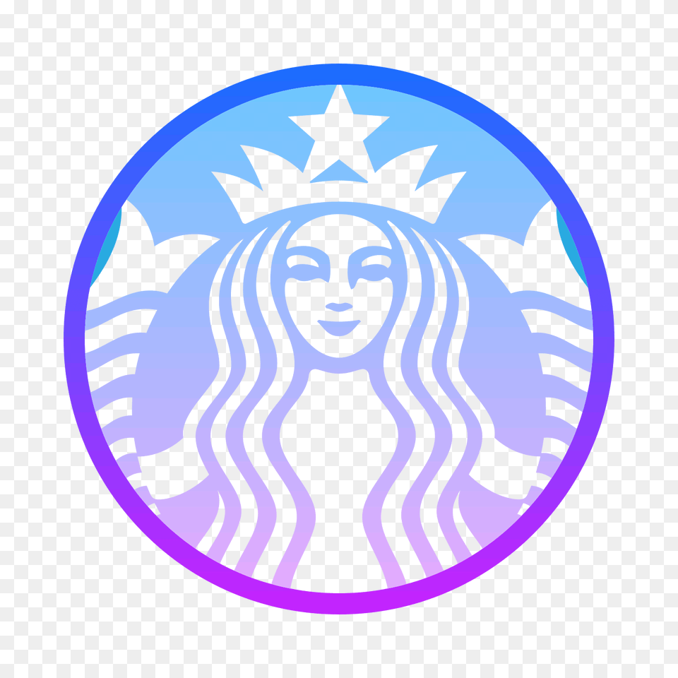Ikonka Starbucks, Logo, Badge, Symbol, Face Free Png Download